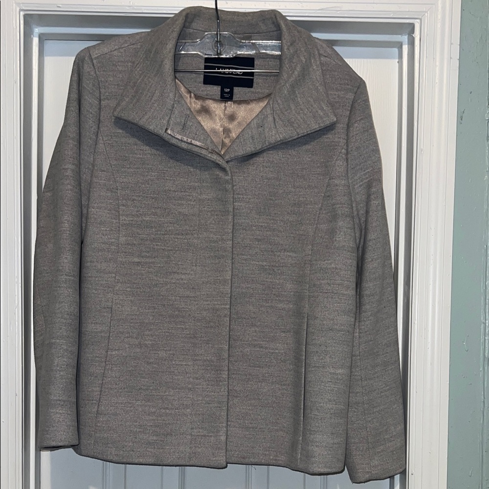 Lands' End Women's Gray Blazer